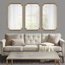 Adelaide - Gold Scalloped Wood Wall Mirror - Gold - Madison Park - Wall Mirrors - Elite Enclave Home