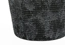Ceramic Round Table Lamp With Black Drum Shade - Black - HomeRoots - Table Lamps - Elite Enclave Home