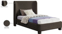 Penny - Boucle Fabric Bed - Meridian Furniture - Upholstered Beds - Elite Enclave Home