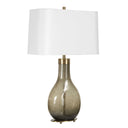 Shyla - Dark Glass Table Lamp - White - Uttermost - Table Lamps- Elite Enclave Home