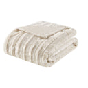 Duke - Long Throw - Ivory - Madison Park - Throws - Elite Enclave Home