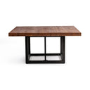 Messina - Dining Table - Brown / Black - Classic Home - Dining Tables - Elite Enclave Home