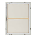 Simple Serenity - Framed Abstract Art - White / Light Blue - Uttermost - Canvas Art- Elite Enclave Home