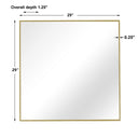 Alexo - Square Mirror - Gold