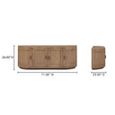 Nicola - Media Cabinet - Natural - Moe's Home Collection - TV Stands - Elite Enclave Home