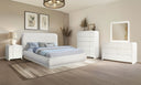 Fluted - Night Stand - Meridian Furniture - Accent Nightstands - Elite Enclave Home