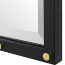 Benedo - Industrial Vanity Mirror - Black
