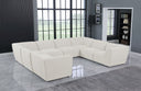 Miramar - 8 Piece Modular Sectional - Meridian Furniture - Stationary Sectionals - Elite Enclave Home