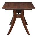 Florence - Small Rectangular Dining Table - Walnut - Moe's Home Collection - Dining Tables - Elite Enclave Home