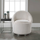 Crue - Fabric Swivel Chair - Uttermost - Swivel Chairs - Elite Enclave Home