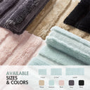 Tufted Pearl Channel - 17" x 24" Rug - Seafoam - Madison Park - Rug Sets - Elite Enclave Home