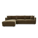 Bryn - Sectional Left - Cedar Green - Moe's Home Collection - Stationary Sectionals - Elite Enclave Home