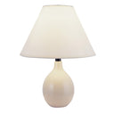 Contempo Bulb Ceramic Table Lamp - Beige