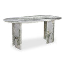 Celia - Oval Dining Table - Gray / Green - Moe's Home Collection - Dining Tables - Elite Enclave Home