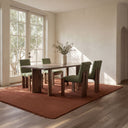 Lia - Dining Table - Dark Brown - Moe's Home Collection - Dining Tables - Elite Enclave Home