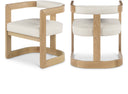 Manchester - Dining Chair - Natural Frame - Meridian Furniture - Arm Chairs - Elite Enclave Home
