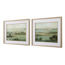 Warm - Valley Framed Prints (Set of 2) - Light Brown - Uttermost - Framed Prints- Elite Enclave Home