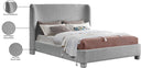 Penny - Boucle Fabric Bed - Meridian Furniture - Upholstered Beds - Elite Enclave Home