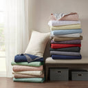 Quebec - King Reversible Coverlet Set - Blue