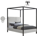 James - Canopy Bed - Meridian Furniture - Canopy Beds - Elite Enclave Home