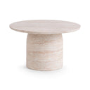 Sana - Outdoor Round Accent Table - Beige - Classic Home - Accent Tables- Elite Enclave Home
