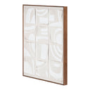 Unfold - 2 Framed Print - White - Moe's Home Collection - Framed Prints - Elite Enclave Home