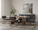Brinton - 80" Dining Table - Acron Brown - Classic Home - Dining Tables - Elite Enclave Home