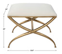 Crossing - Small Bench - Uttermost - Accent Benches - Elite Enclave Home