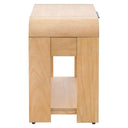 Jameson - Modern One Drawer Waterfall Nightstand - Natural - INK+IVY - Accent Nightstands - Elite Enclave Home