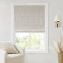 Quincy - 33x64" Total Blackout Cordless Roman Shade - Linen - Madison Park - Curtains & Drapes - Elite Enclave Home