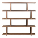 Miri - Large Shelf - Walnut - Moe's Home Collection - Standard Bookcases - Elite Enclave Home
