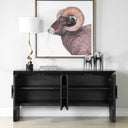 Williams - 4 Door Cabinet - Black