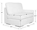 Refuge - Arctic White Right Arm Facing Sofa
