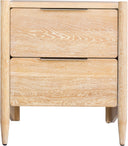 Oakwood - Night Stand - White Oak - Meridian Furniture - Accent Nightstands - Elite Enclave Home
