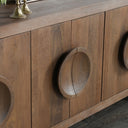 Vally - Wood 6 Door Buffet - Natural - Classic Home - Buffets - Elite Enclave Home
