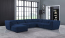 Miramar - 7 Piece Modular Sectional - Meridian Furniture - Stationary Sectionals - Elite Enclave Home