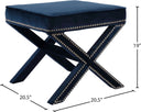Nixon - Bench Ottoman - Meridian Furniture - Bench Ottomans - Elite Enclave Home