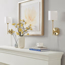 Conway - Metal Wall Sconce With Cylinder Shade (Set of 2) - Gold