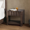 Baylee - 1 Drawer Nightstand - Cocoa Brown - Classic Home - Accent Nightstands - Elite Enclave Home