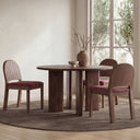 Lia - Round Dining Table - Dark Brown - Moe's Home Collection - Dining Tables - Elite Enclave Home
