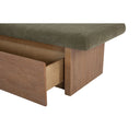 Gemma - Storage Bench - Dark Green - Moe's Home Collection - Storage Benches - Elite Enclave Home