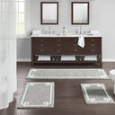 Evan - 24" x 40" Tufted Bath Rug - Gray - Madison Park - Bath Rugs & Mats - Elite Enclave Home