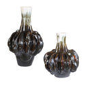 Umbrian - Gourd Vases (Set of 2) - White & Brown - Uttermost - Vases & Jars - Elite Enclave Home