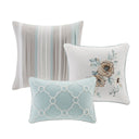 Willa - 6 Piece Reversible Coverlet Set - Green