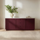 Nadine - Sideboard - Deep Burgundy - Moe's Home Collection - Sideboards - Elite Enclave Home