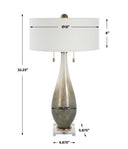 Cardoni - Glass Table Lamp - Uttermost - Table Lamps - Elite Enclave Home
