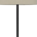 Tray Table Floor Lamp With Beige Drum Shade - Bronze - HomeRoots - Floor Lamps - Elite Enclave Home