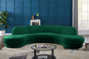 Rosa - Sectional - Meridian Furniture - Stationary Sectionals - Elite Enclave Home