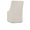 Warwick - Upholstered Rolling Dining Chair