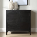 Beswick - 2 Door Cabinet - Black